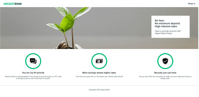 Cover Image for Bank application demo